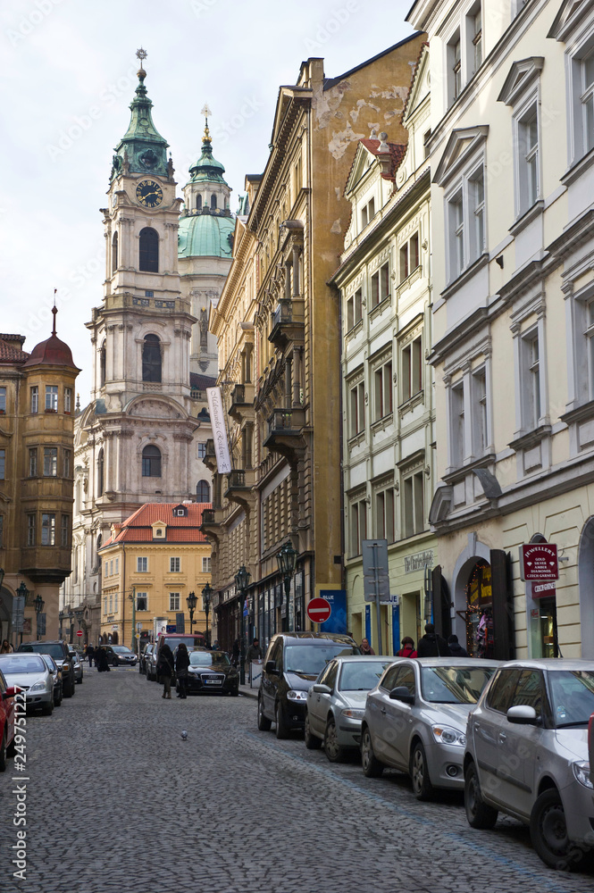 Une rue de Prague