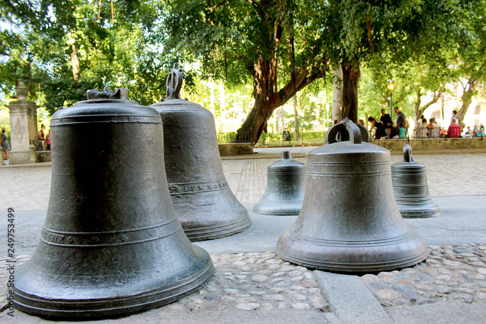 Old bells, Havana, Cuba Old bells, Havana, Cuba