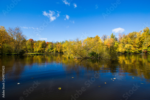 Canadian autumn reflection