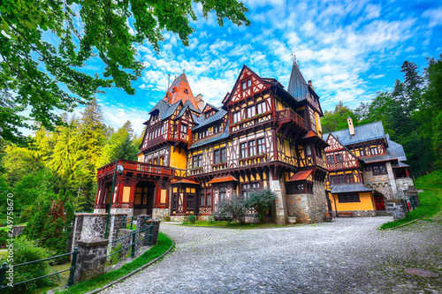 Pelisor castle summer residence in Sinaia
