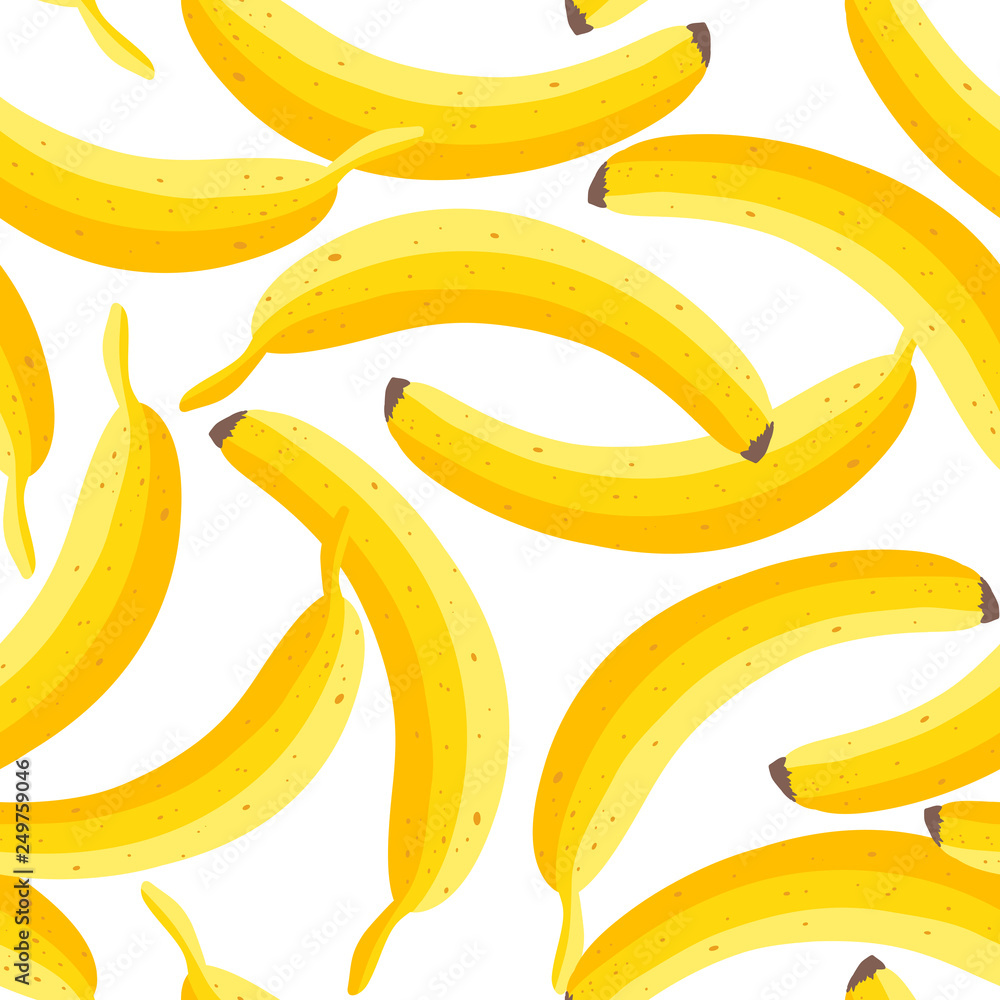 Vector banana pattern