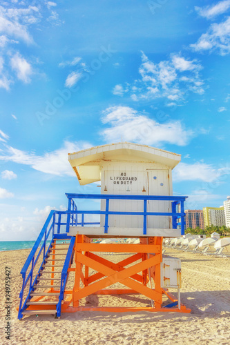 Miami Beach Florida, Lifeguard House © emotionpicture