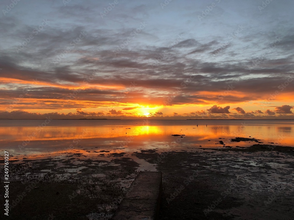 Obraz premium Sunrise at Wynnum