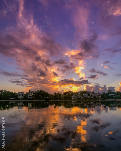 lake sunset © Gary E Heaton