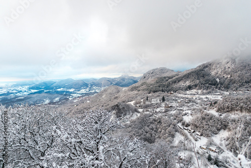 Wallpaper Mural Winter landsdcape Torontodigital.ca