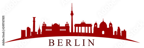 Berlin city silhouette - vector