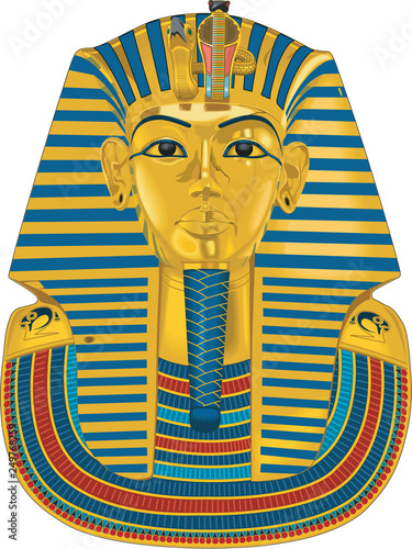 Tutankhamen Vector Illustration