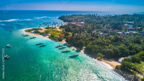 Aerial. Weligama, Sri Lanka. © mariusltu