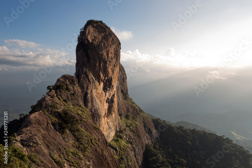 Rock formation in Sao Bento do Sapucai, Brazil © klausbalzano