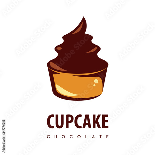 Chocolae Cupcake Logo photo