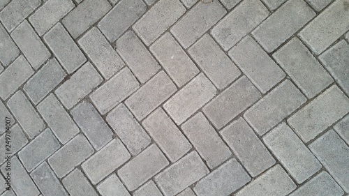 paving block zigzag