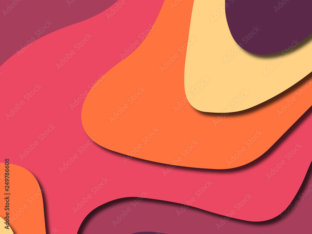 Colorful carving art.Paper cut abstract background with paper cut shapes. Template design layout for business presentations, flyers, posters, invitations Colorful carving art.Paper cut abstract background with paper cut shapes. Template design layout for business presentations, flyers, posters, invitations