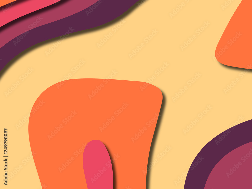 Colorful carving art.Paper cut abstract background with paper cut shapes. Template design layout for business presentations, flyers, posters, invitations Colorful carving art.Paper cut abstract background with paper cut shapes. Template design layout for business presentations, flyers, posters, invitations