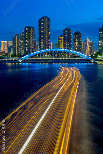 Sumida River in Tokyo