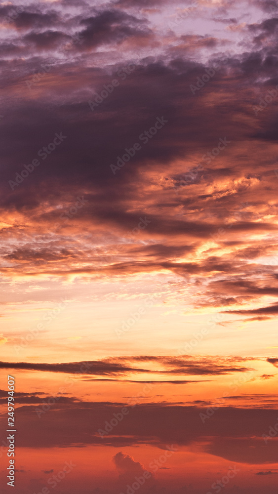 sunset in the sky sunset in the sky