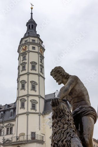 Das Rathaus in Gera, Thüringen, Deutschland photo