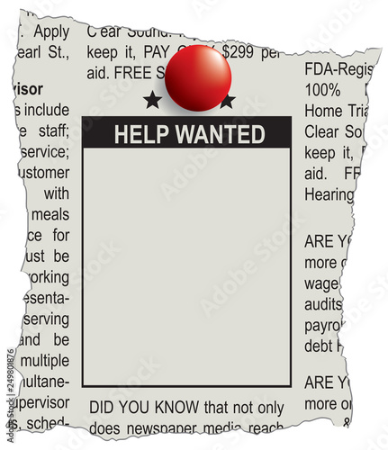 Classifieds help wanted