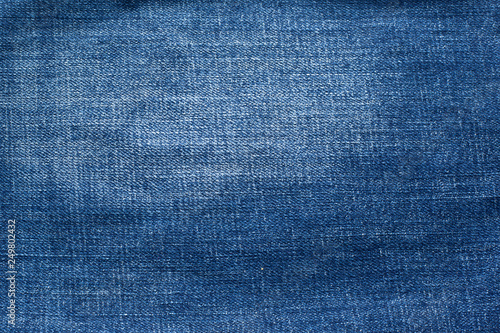 faded blue jeans background