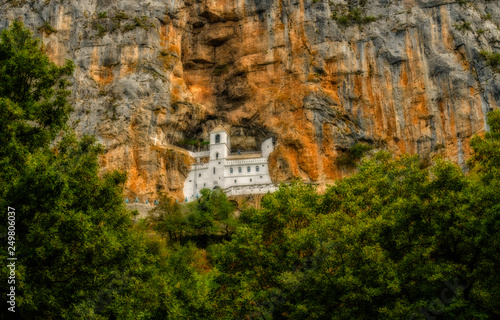 Ostrog Monastery view, Montenegro