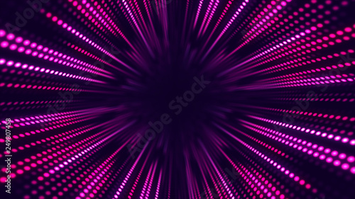 LED diodes panel elements, garland background.
