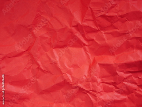 Wallpaper Mural crumpled red paper background Torontodigital.ca