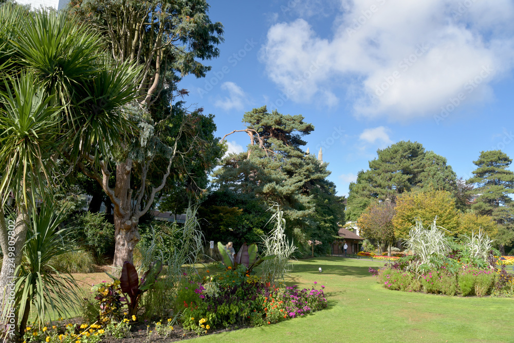 Lower gardens, Bournemouth, Dorset