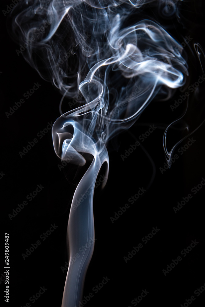Abstract smoke isolated on dark background Abstract smoke isolated on dark background