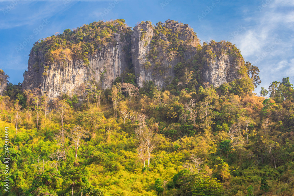 Overview of Koh Poda and nearby islands Especially Koh Kai, Koh Thap, Koh Mor, when the sea level has decreased, can walk across the island Overview of Koh Poda and nearby islands Especially Koh Kai, Koh Thap, Koh Mor, when the sea level has decreased, can walk across the island