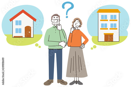 高齢者 シニア 老夫婦 住居