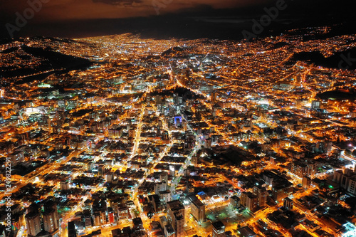 Nocturnal Quito City