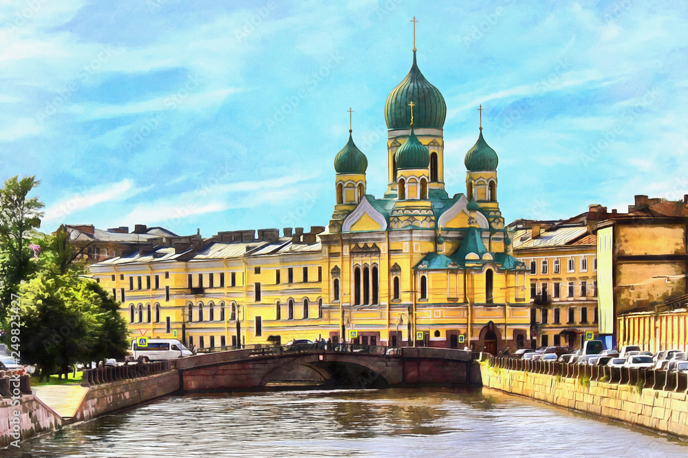 St. Isidore Church on the Griboedov Canal