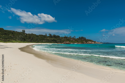 Fototapeta Naklejka Na Ścianę i Meble -  Empty Seychelles Beach
