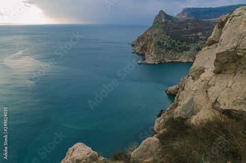 Cape George (Kuron) in Balaklava, in the Crimea, in Russia.