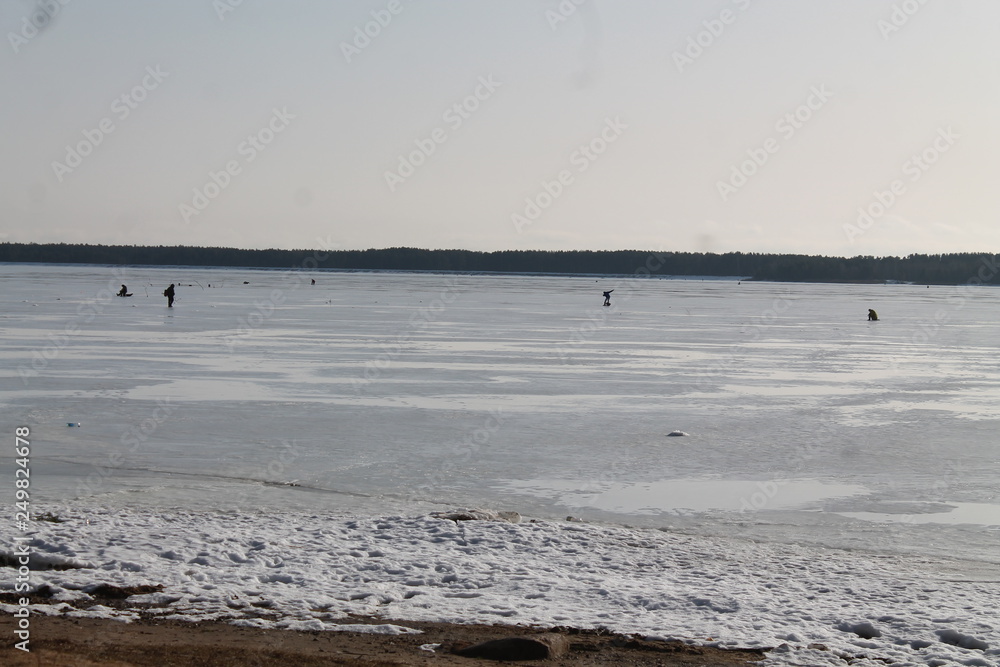 winter on the sea