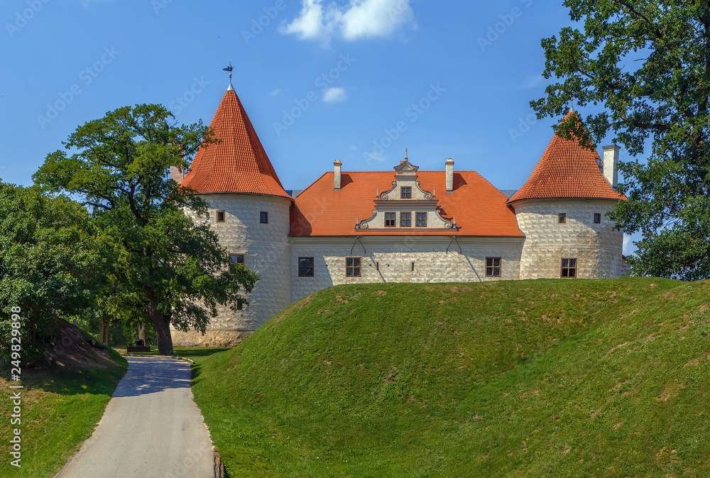 Fototapeta premium Bauska Castle, Latvia