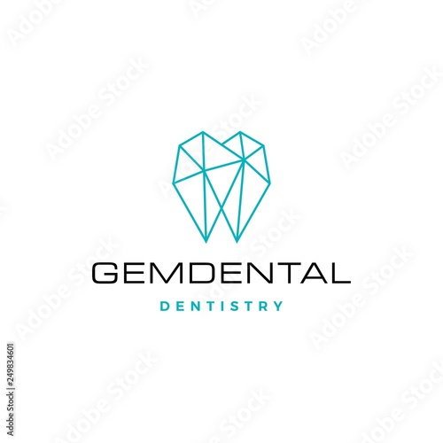 gems dental logo for dentist and dentistry