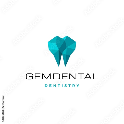 gems dental logo for dentist and dentistry