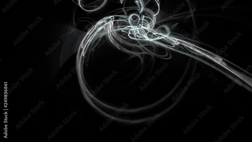Abstract fractal forms morph and oscillate (Loop) Abstract fractal forms morph and oscillate (Loop)