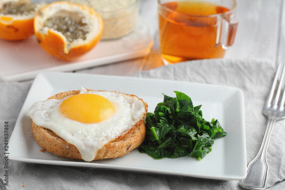 Fototapeta premium Super food breakfast