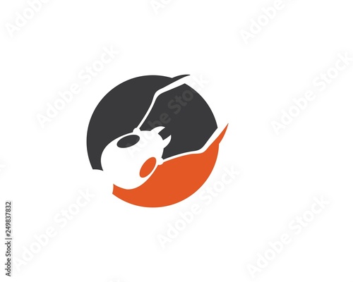 ant logo icon vector illustration design