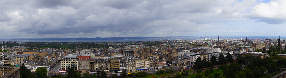 Schottland Blick auf Edinburgh 