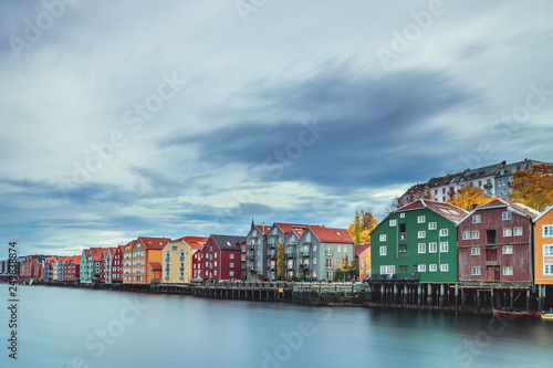 The river of Trondheim photo