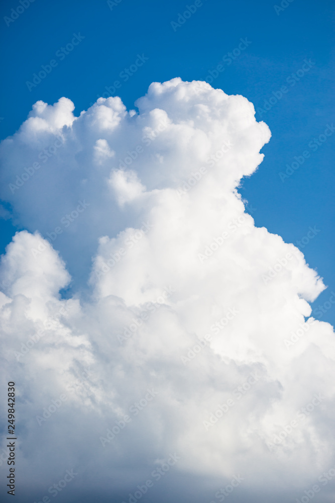 Close-up background view Of the sky with white clouds, bright sky above the sea on a nice and hot day, during the tourist season Close-up background view Of the sky with white clouds, bright sky above the sea on a nice and hot day, during the tourist season