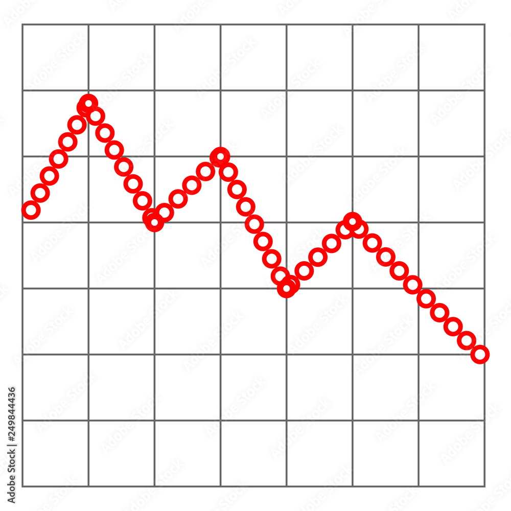 Money loss illustration, flat cartoon cash with down arrow stocks graph, concept of financial crisis, market fall, bankruptcy, budget recession, investment expenses, bad economy reduction. Money loss illustration, flat cartoon cash with down arrow stocks graph, concept of financial crisis, market fall, bankruptcy, budget recession, investment expenses, bad economy reduction.