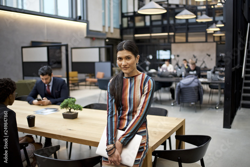 Portrait of an Asian businesswoman in an office