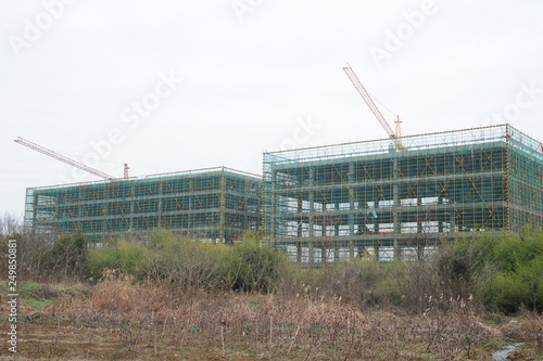 Wallpaper Mural An orthographic building Torontodigital.ca