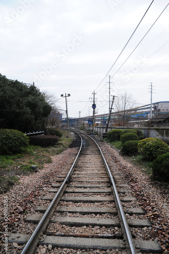 railway in the mountains
