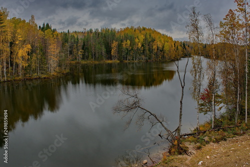 Russia. Republic of Karelia. Islands on the North-West coast of lake Ladoga near the town of Sortavala.
