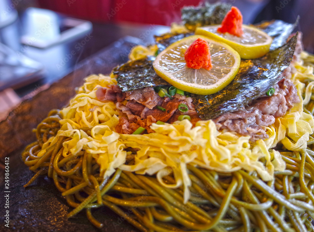 山口県 名物 瓦そば かわらそば Stock 写真 Adobe Stock