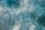 Photo of sea sharp bright textural ice